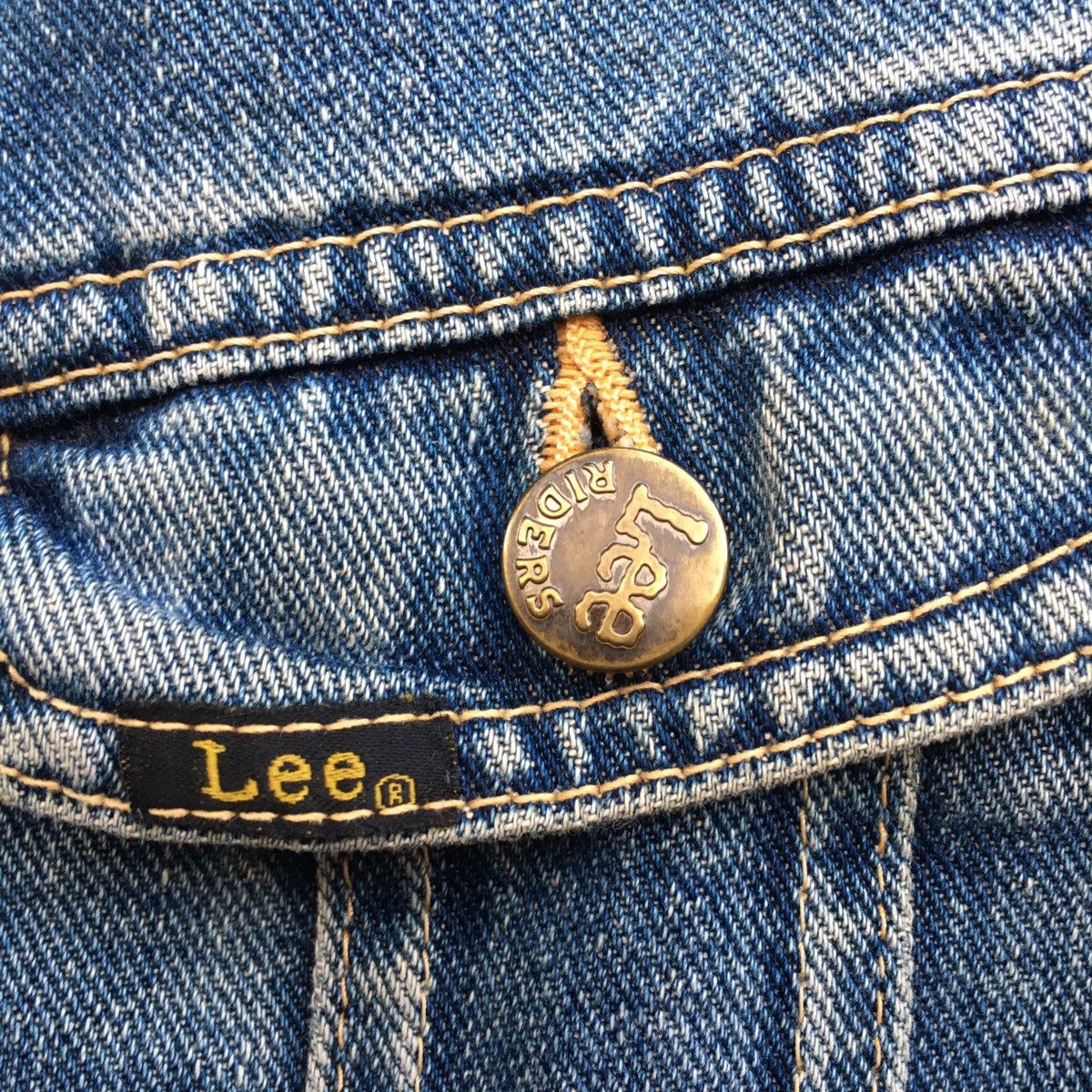 Lee × Vintage Vintage Lee Denim Jacket Trucker Jacket Size US XS / EU 42 / 0 - 9 Thumbnail