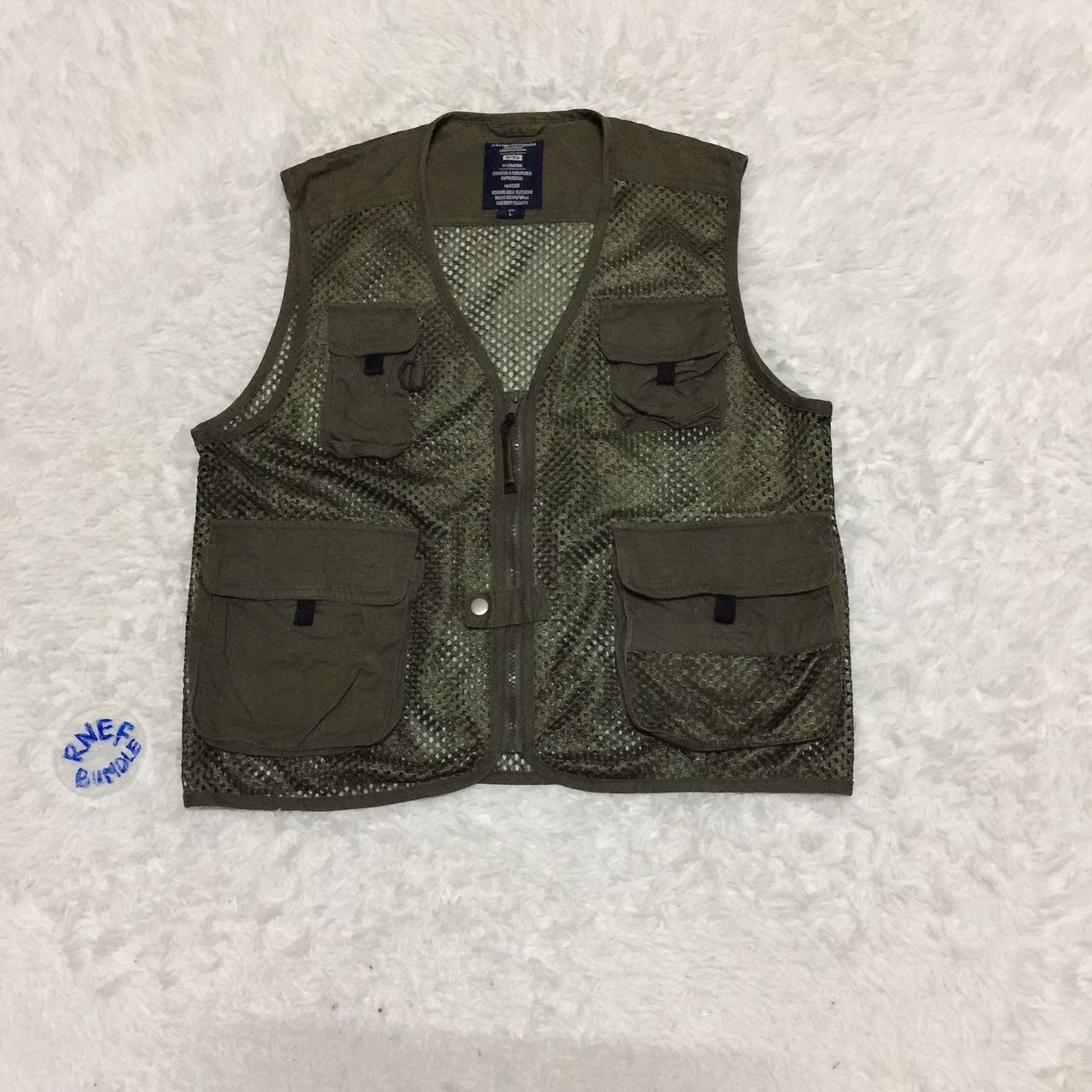 Japanese Brand Vtg Multipocket Tactical Utility Nepuca Vest Outdoor Life Size US L / EU 52-54 / 3 - 1 Thumbnail