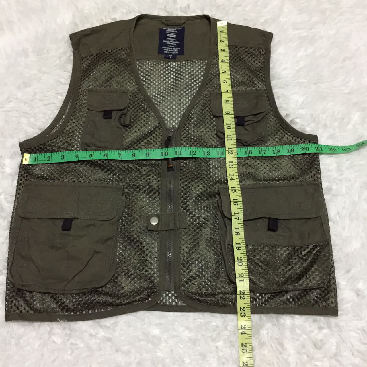 Japanese Brand Vtg Multipocket Tactical Utility Nepuca Vest Outdoor Life Size US L / EU 52-54 / 3 - 3 Thumbnail
