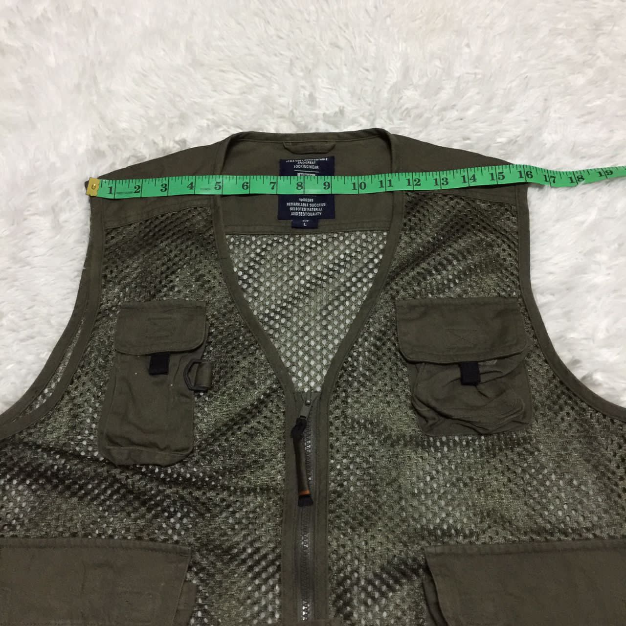 Japanese Brand Vtg Multipocket Tactical Utility Nepuca Vest Outdoor Life Size US L / EU 52-54 / 3 - 4 Thumbnail
