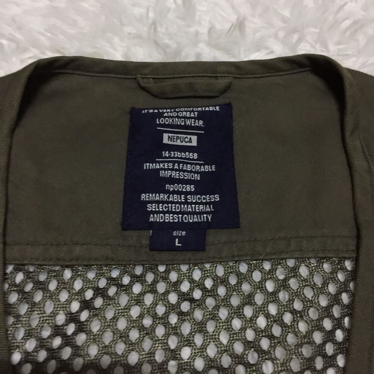 Japanese Brand Vtg Multipocket Tactical Utility Nepuca Vest Outdoor Life Size US L / EU 52-54 / 3 - 6 Thumbnail
