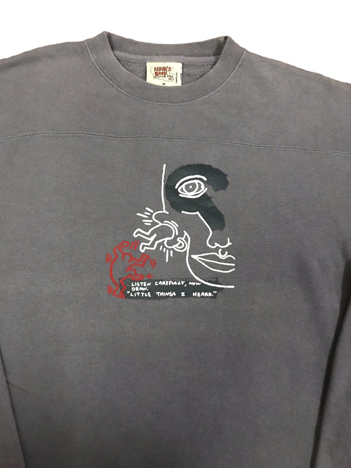 Keith Haring Vintage Sun Faded Keith Haring Sweatshirt Size US S / EU 44-46 / 1 - 6 Thumbnail