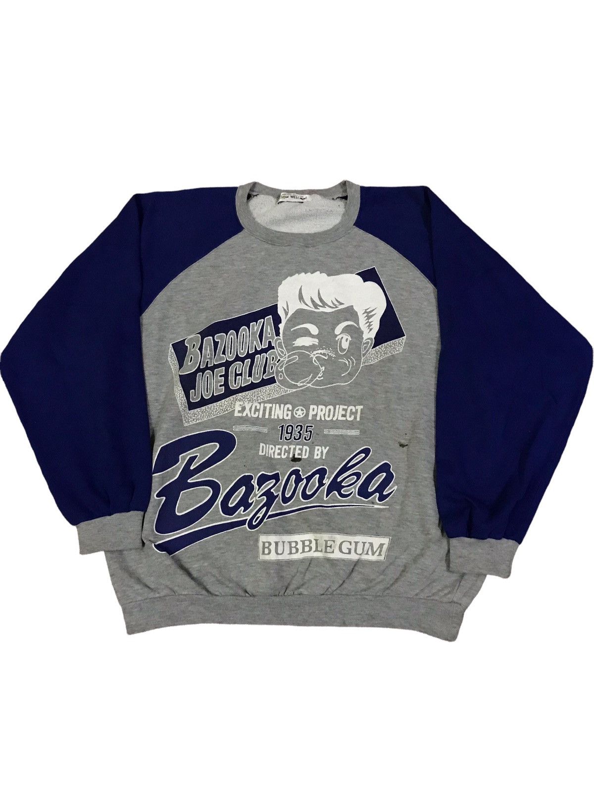 Vintage Bazooka Joe Club Sport Sweatshirt