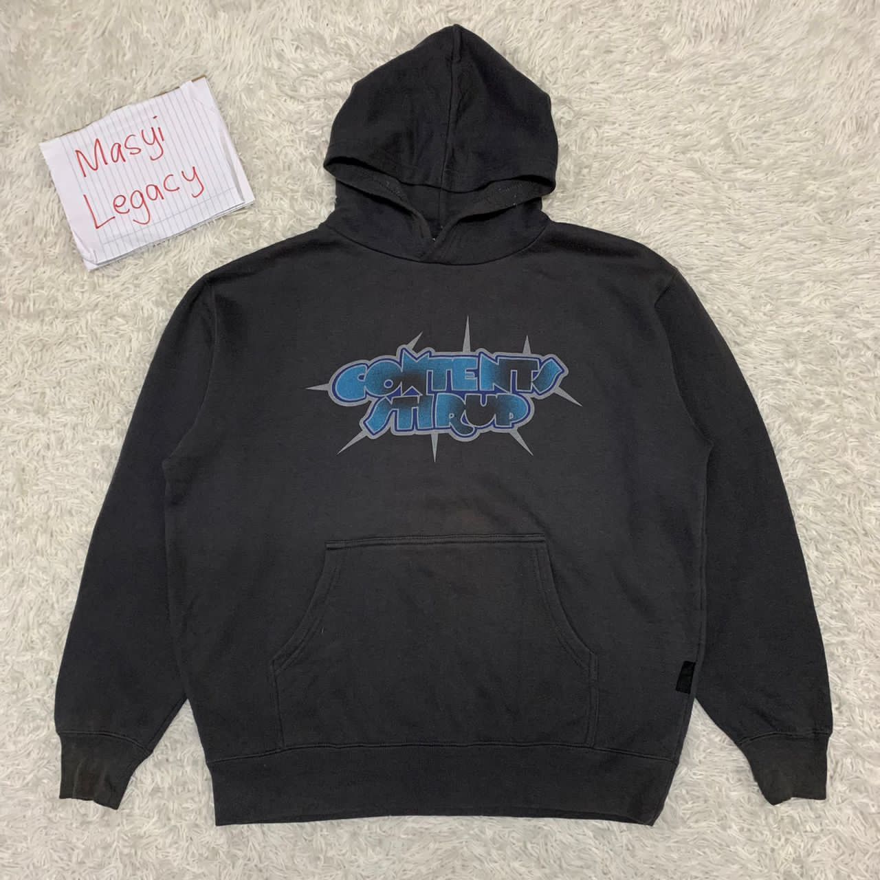 Japanese Brand Neuterplevo design contents stirud hoodie sweatshirt Size US L / EU 52-54 / 3 - 1 Thumbnail