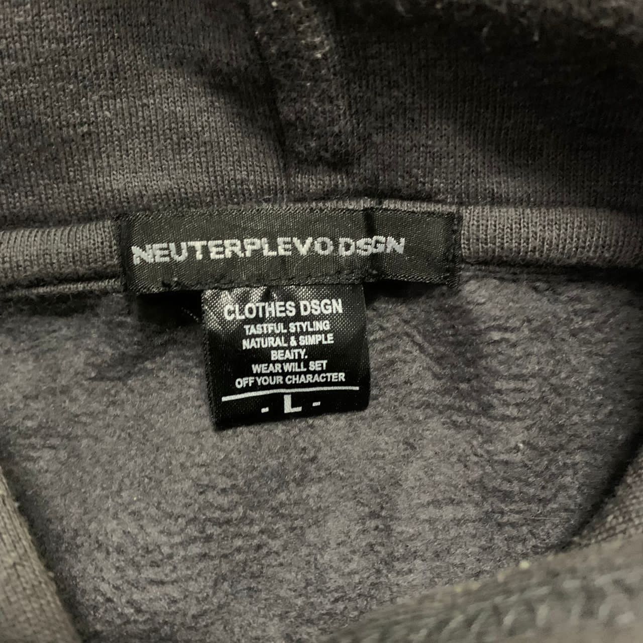 Japanese Brand Neuterplevo design contents stirud hoodie sweatshirt Size US L / EU 52-54 / 3 - 6 Thumbnail
