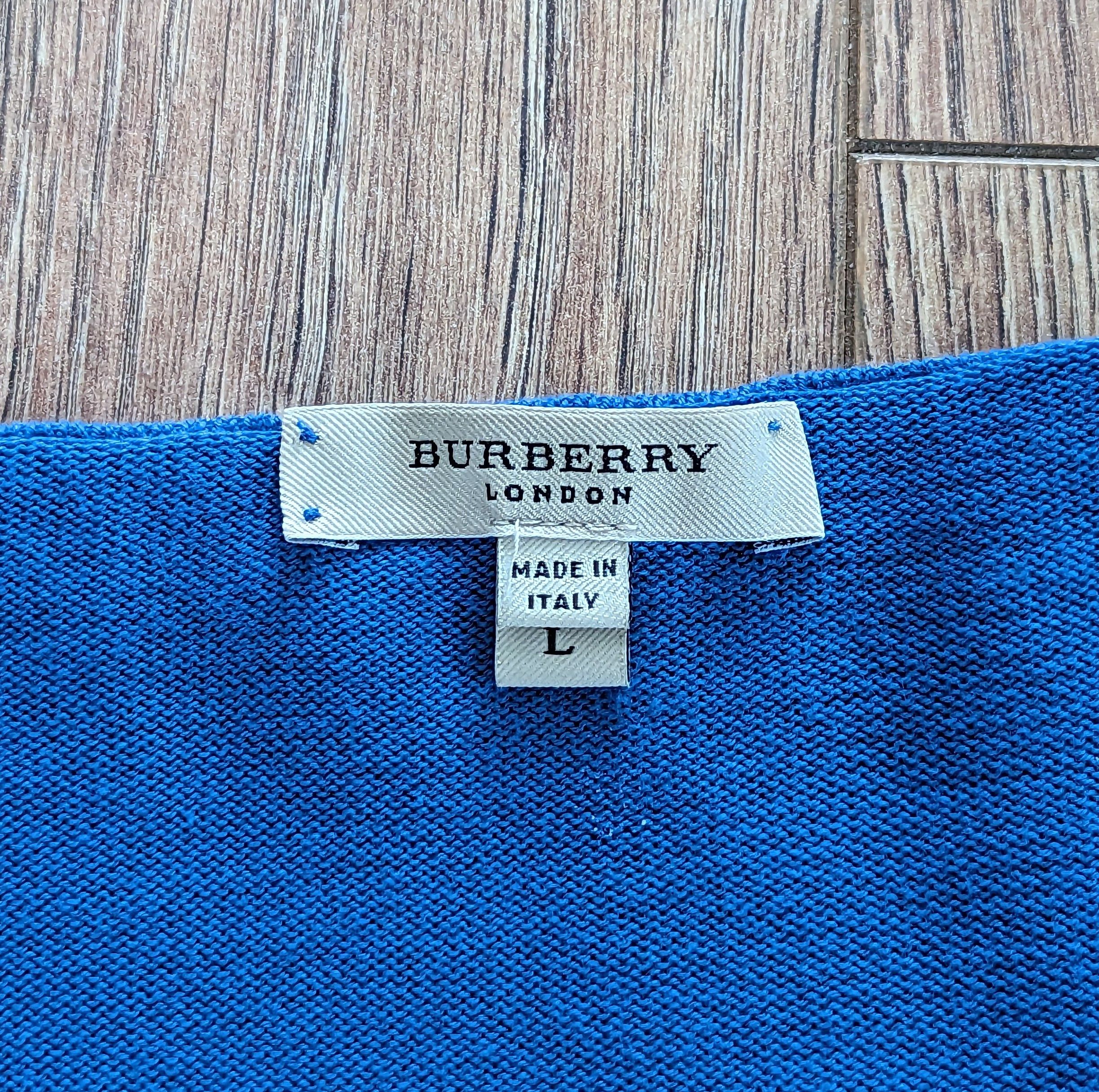 Burberry BURBERRY London Big Logo Long Sleeve Sweater Made In Italy Size US L / EU 52-54 / 3 - 8 Thumbnail