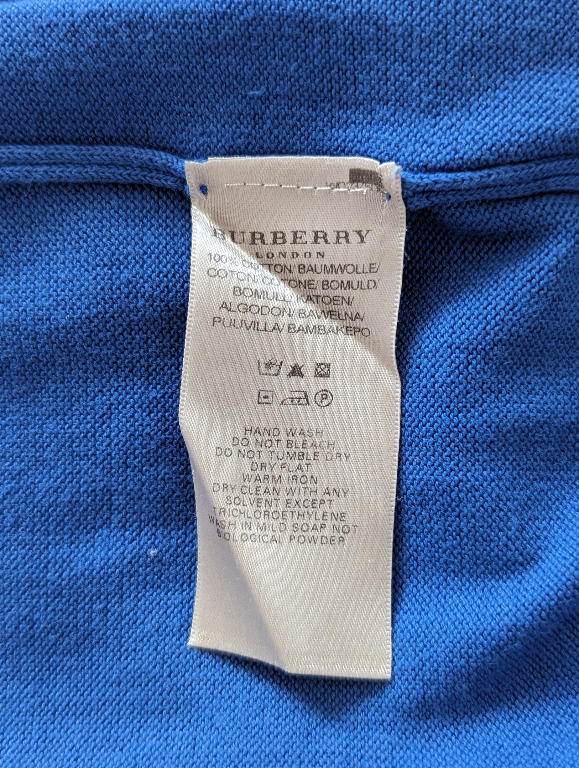 Burberry BURBERRY London Big Logo Long Sleeve Sweater Made In Italy Size US L / EU 52-54 / 3 - 22 Thumbnail