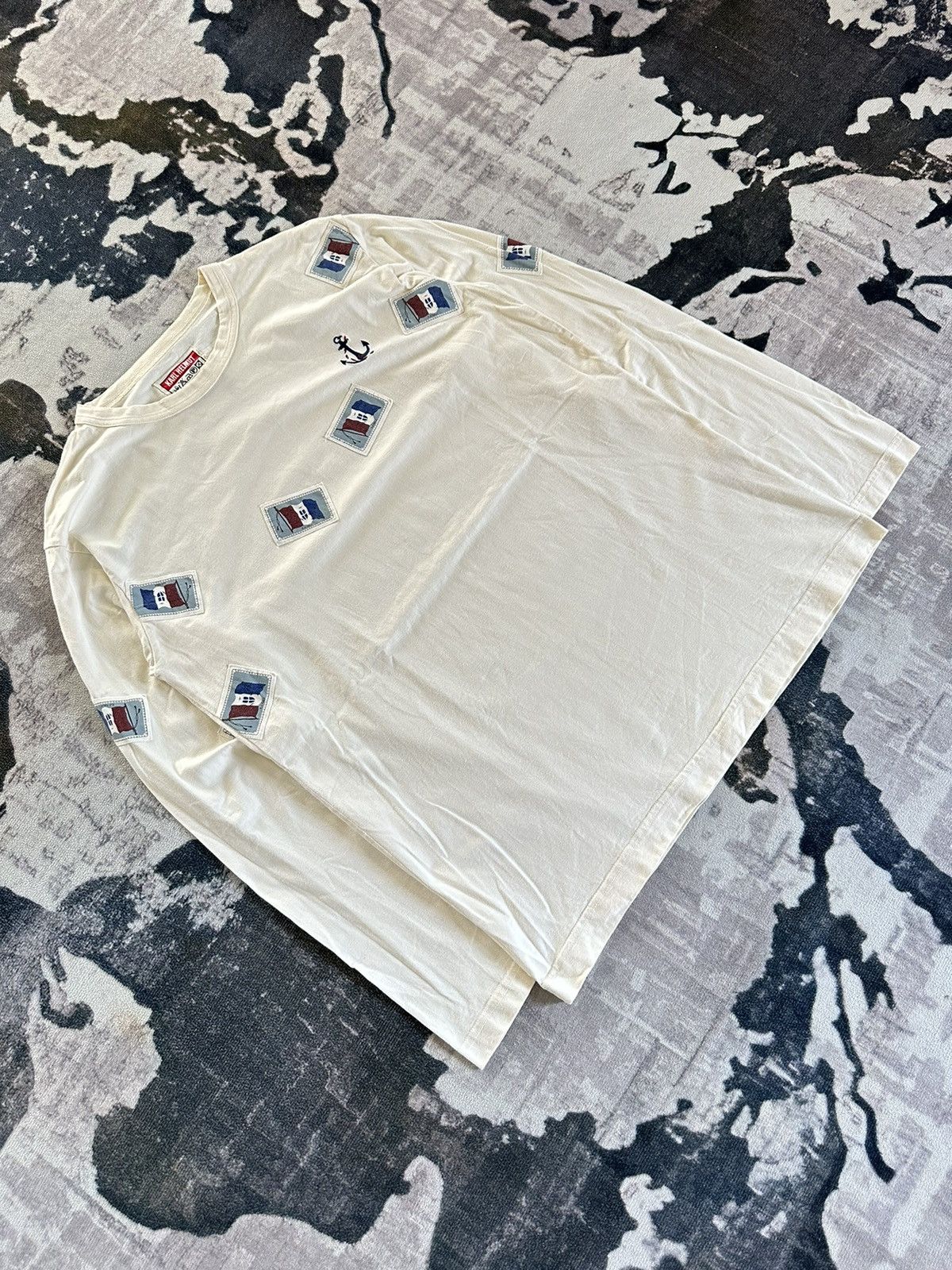 Karl Helmut 90's Karl Helmut by Pink House patches long sleeve Size US L / EU 52-54 / 3 - 3 Thumbnail
