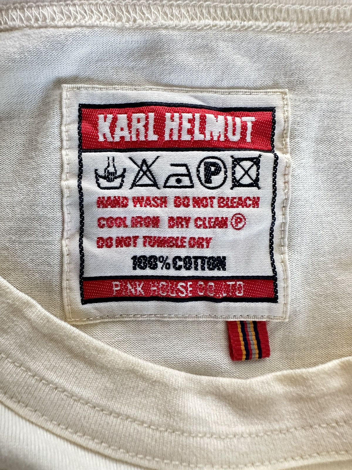Karl Helmut 90's Karl Helmut by Pink House patches long sleeve Size US L / EU 52-54 / 3 - 7 Thumbnail