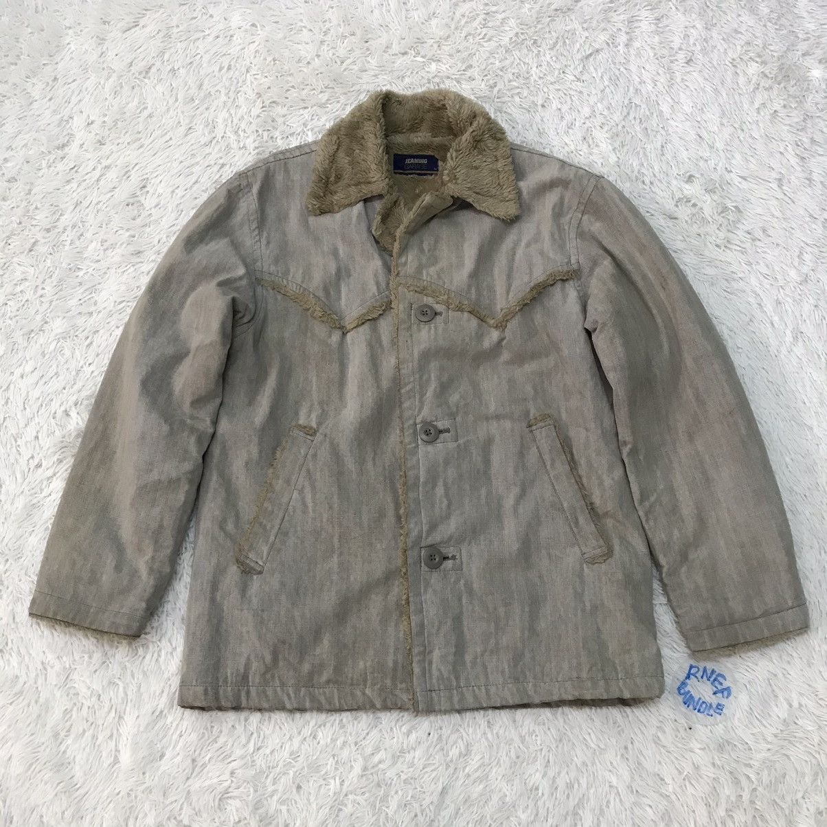 Japanese Brand Jeaning Garage jacket sherpa inside Size US M / EU 48-50 / 2 - 1 Thumbnail