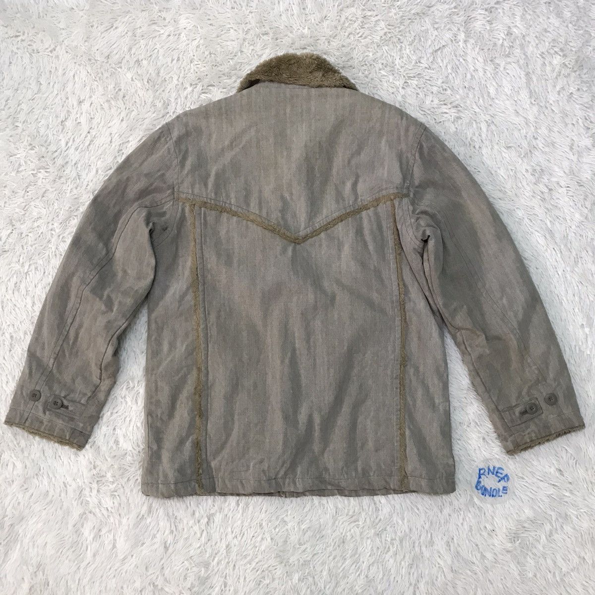 Japanese Brand Jeaning Garage jacket sherpa inside Size US M / EU 48-50 / 2 - 2 Thumbnail