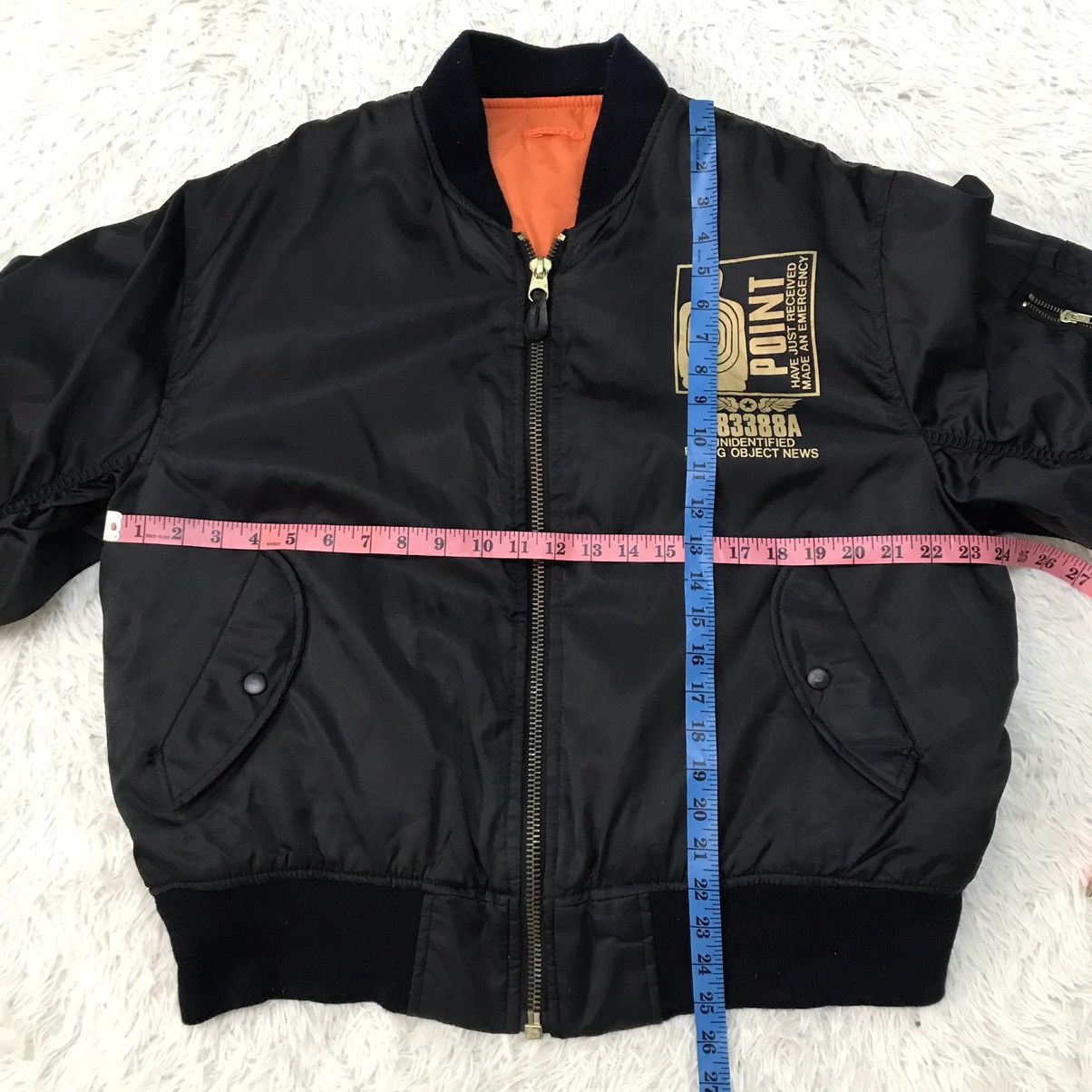 Other USAF Military MA-1 Bomber Jacket Flyers Man Intermediate Size US L / EU 52-54 / 3 - 2 Thumbnail