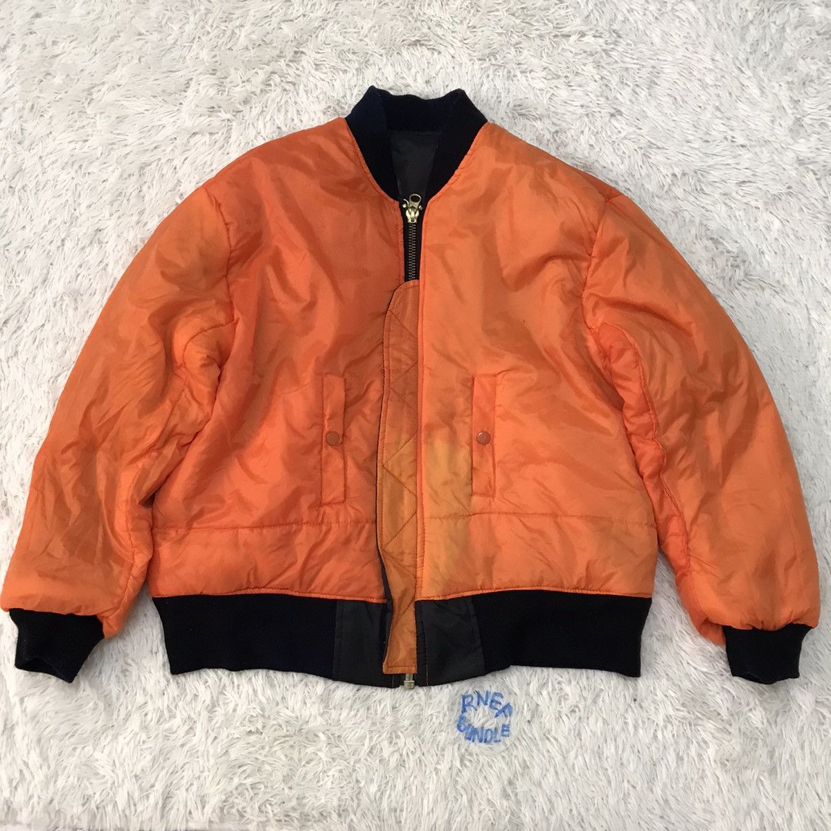 Other USAF Military MA-1 Bomber Jacket Flyers Man Intermediate Size US L / EU 52-54 / 3 - 6 Thumbnail