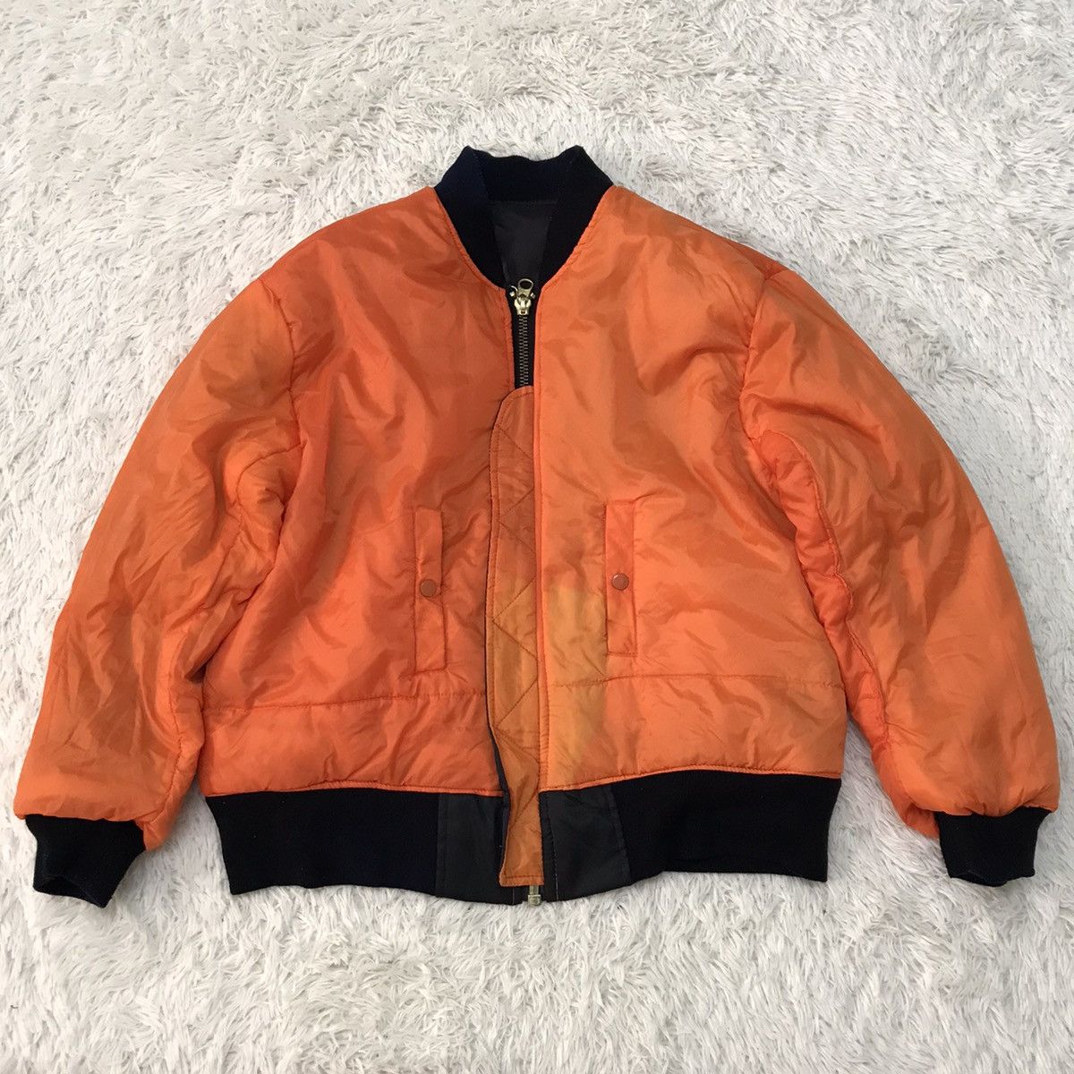 Other USAF Military MA-1 Bomber Jacket Flyers Man Intermediate Size US L / EU 52-54 / 3 - 5 Thumbnail