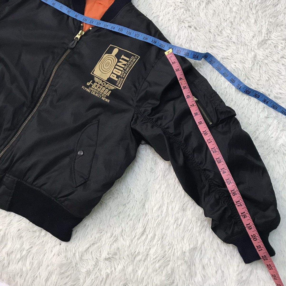 Other USAF Military MA-1 Bomber Jacket Flyers Man Intermediate Size US L / EU 52-54 / 3 - 4 Thumbnail