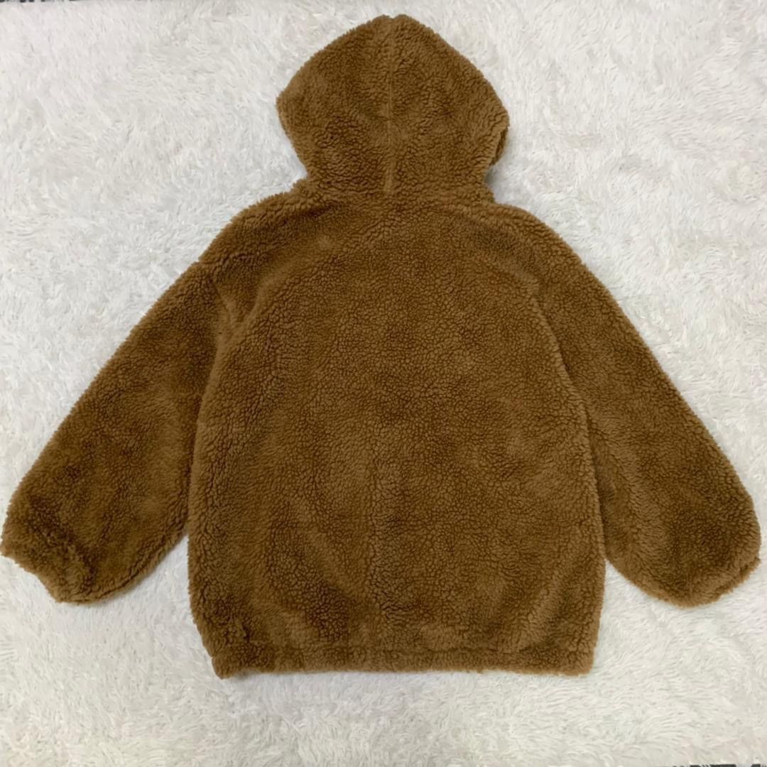 Other Steal💥Deep Pile Sherpa Fleece Zipper Hooded Jacket Size US L / EU 52-54 / 3 - 4 Thumbnail