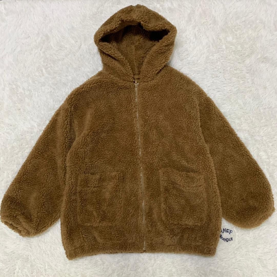 Other Steal💥Deep Pile Sherpa Fleece Zipper Hooded Jacket Size US L / EU 52-54 / 3 - 3 Thumbnail