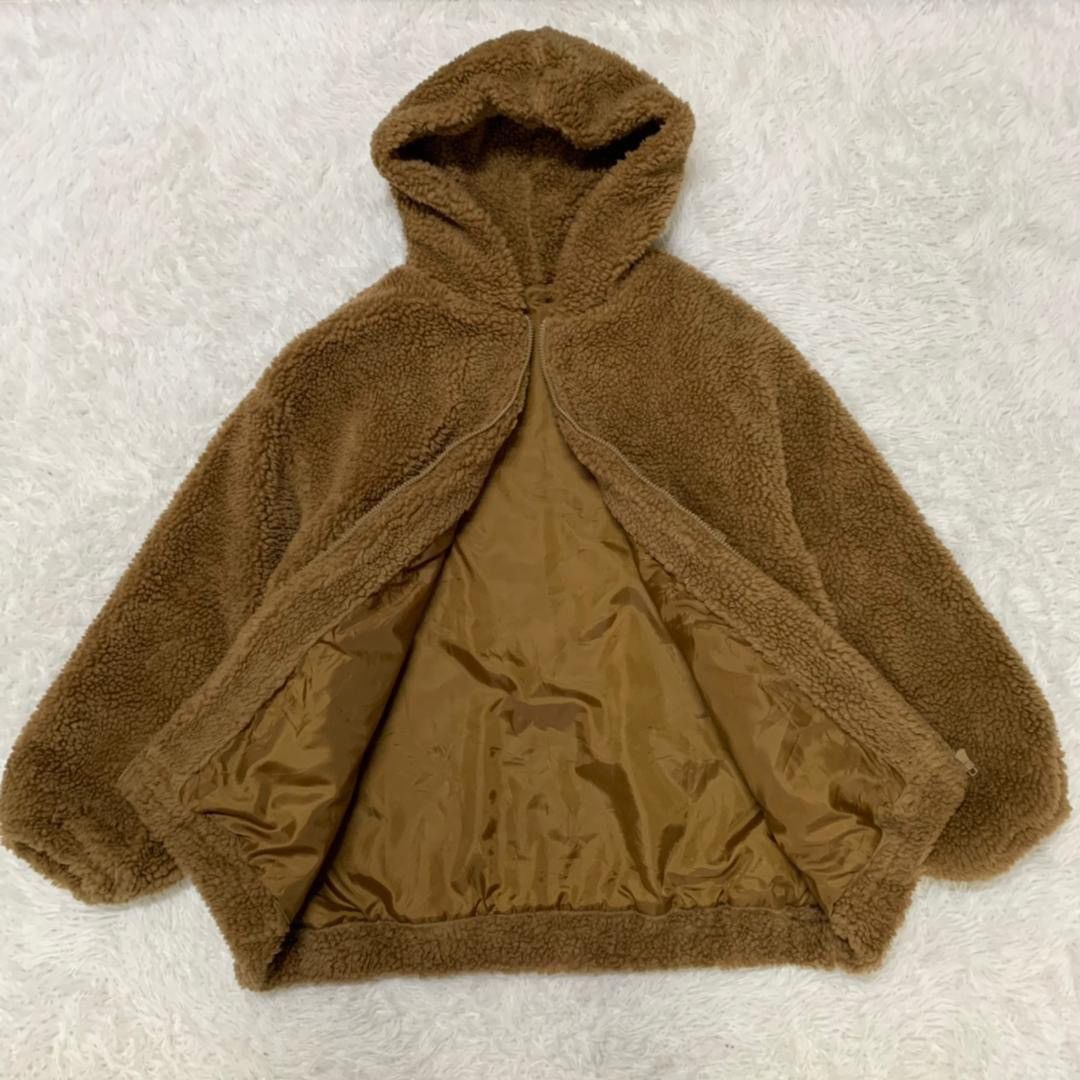 Other Steal💥Deep Pile Sherpa Fleece Zipper Hooded Jacket Size US L / EU 52-54 / 3 - 9 Thumbnail