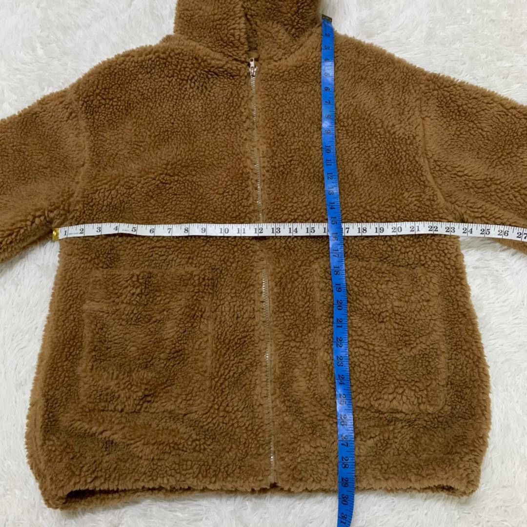 Other Steal💥Deep Pile Sherpa Fleece Zipper Hooded Jacket Size US L / EU 52-54 / 3 - 5 Thumbnail