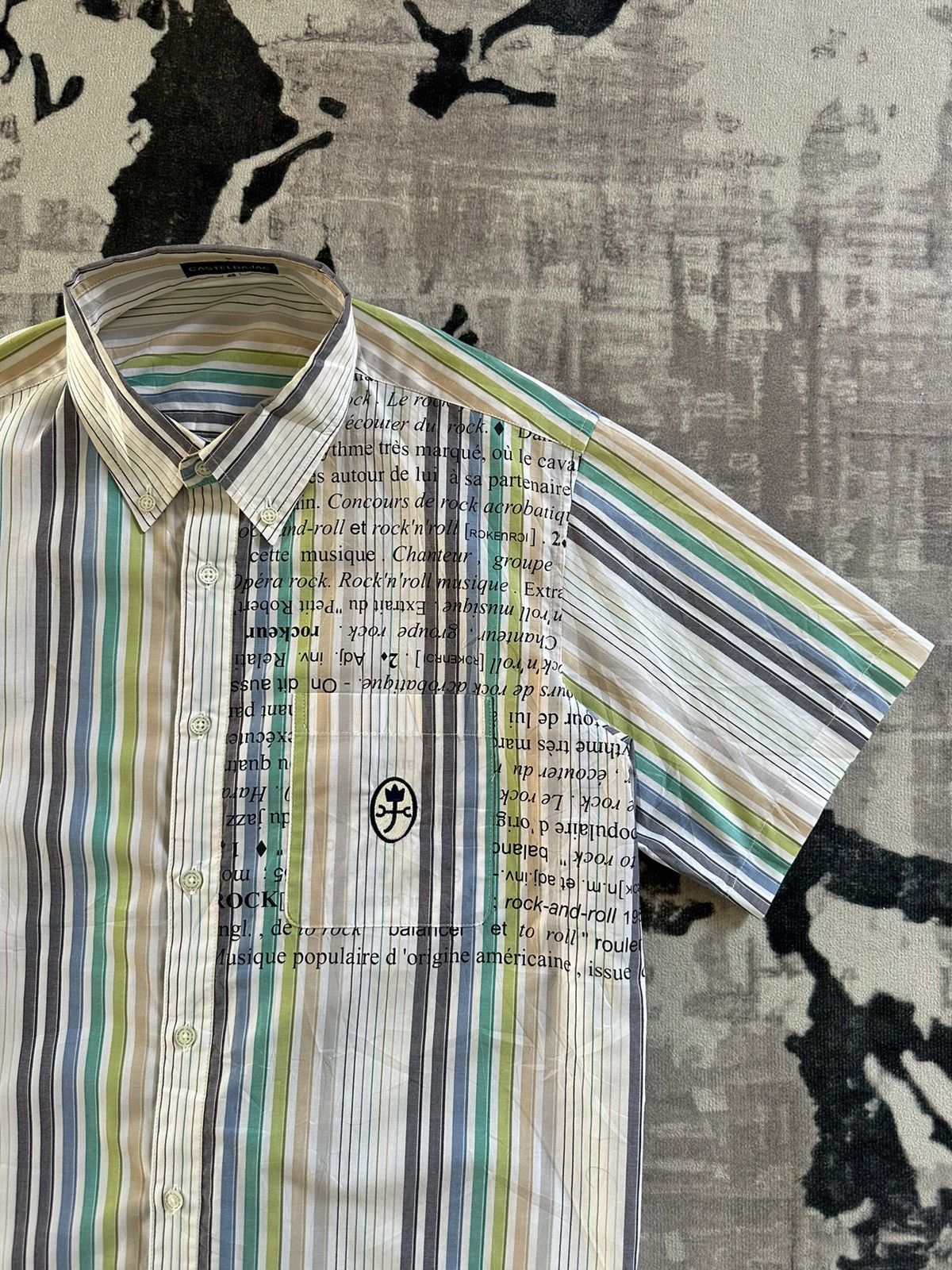 Jean Charles De Castelbajac 1990's Castlebajac by JCDC rocker statement shirt Size US L / EU 52-54 / 3 - 3 Thumbnail