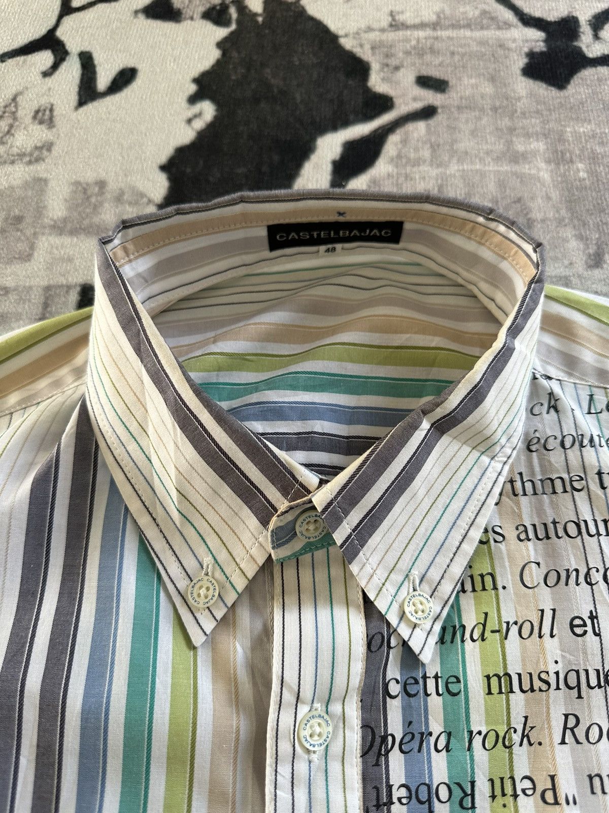 Jean Charles De Castelbajac 1990's Castlebajac by JCDC rocker statement shirt Size US L / EU 52-54 / 3 - 6 Thumbnail