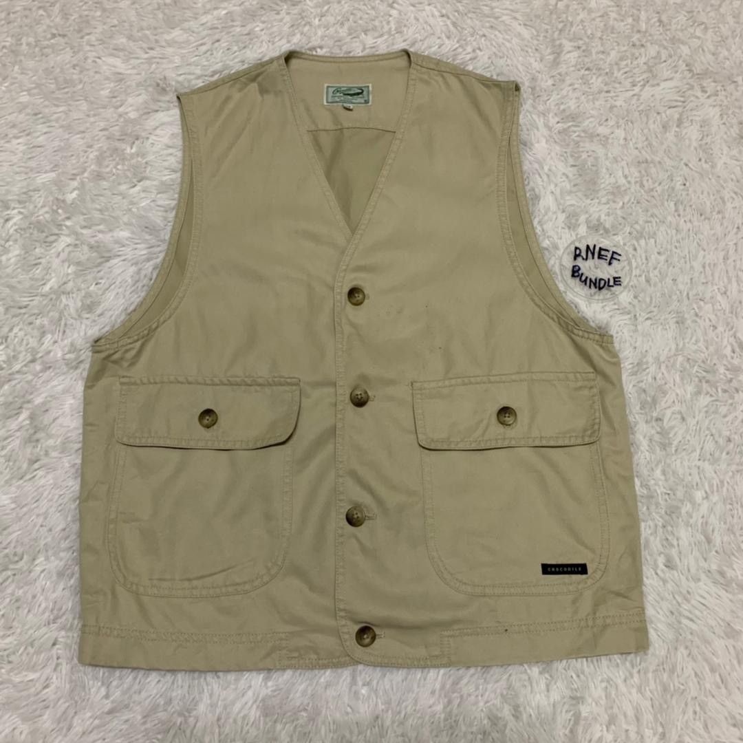 Japanese Brand Crocodile vest Size US M / EU 48-50 / 2 - 1 Thumbnail