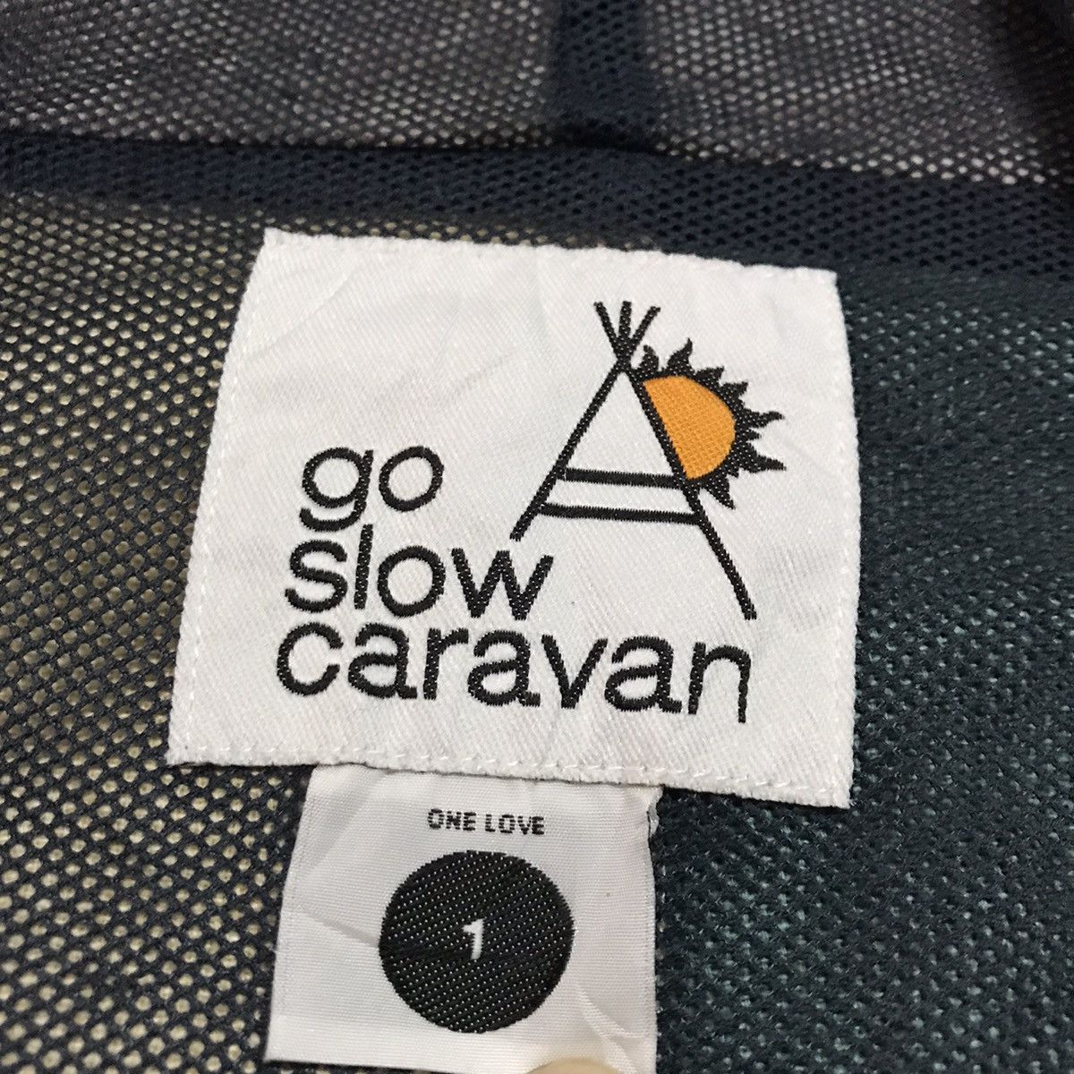 go slow caravan Go Slow Caravan Fully Zipper Hoodie Vest Art Patch Size US S / EU 44-46 / 1 - 9 Thumbnail