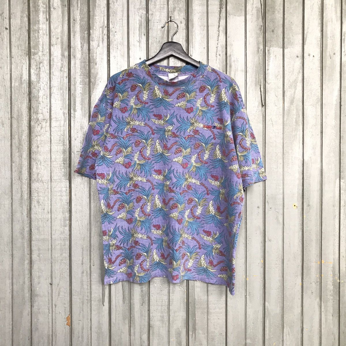 🔥Vintage OCEAN PACIFIC hawaian design Flower 90s usa