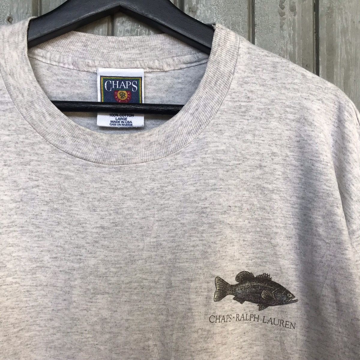 Chaps Ralph Lauren × Vintage ‼️Vintage CHAPS RALPH LAUREN t shirt Size US L / EU 52-54 / 3 - 3 Thumbnail