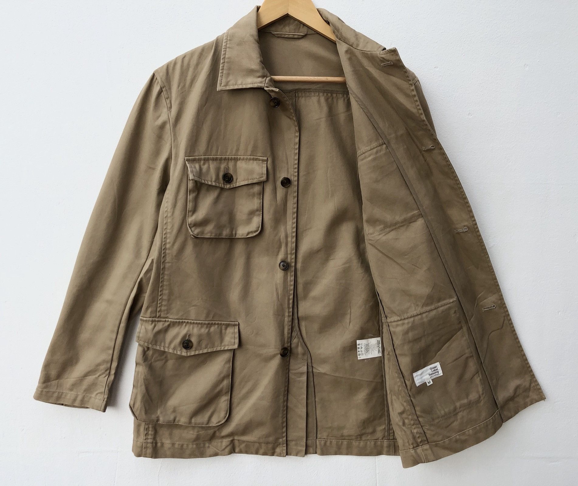 Japanese Brand × United Arrows UNITED ARROWS CHORE KHAKIS JACKET Size US M / EU 48-50 / 2 - 7 Thumbnail