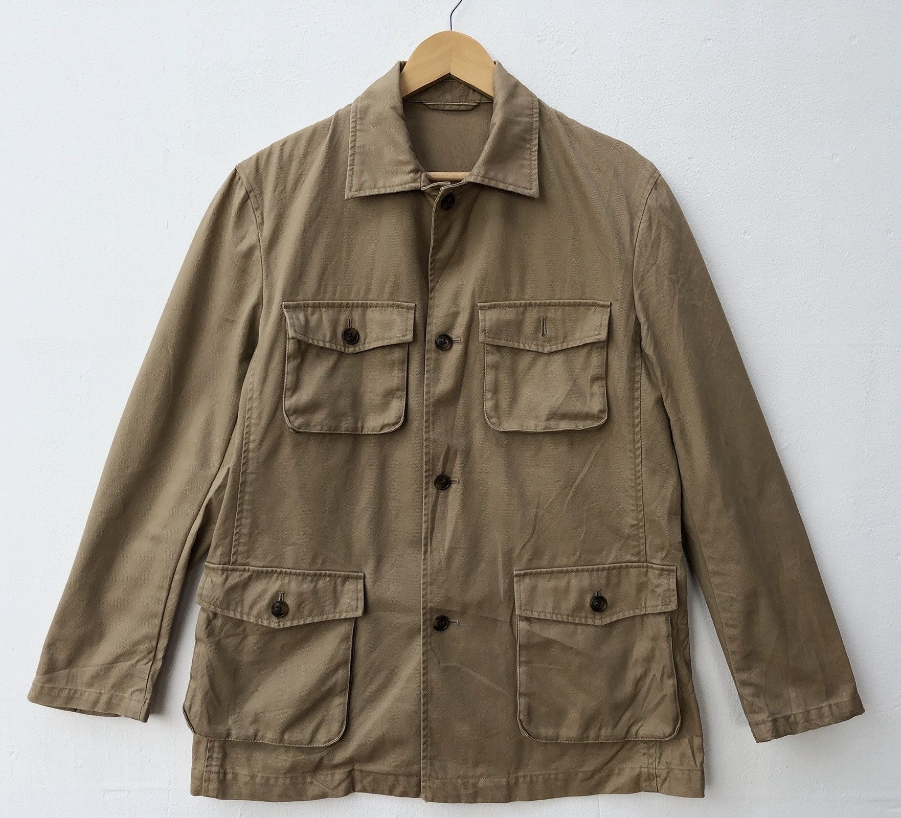 Japanese Brand × United Arrows UNITED ARROWS CHORE KHAKIS JACKET Size US M / EU 48-50 / 2 - 2 Thumbnail