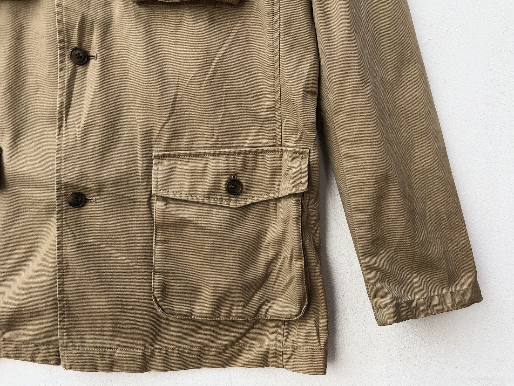 Japanese Brand × United Arrows UNITED ARROWS CHORE KHAKIS JACKET Size US M / EU 48-50 / 2 - 6 Thumbnail
