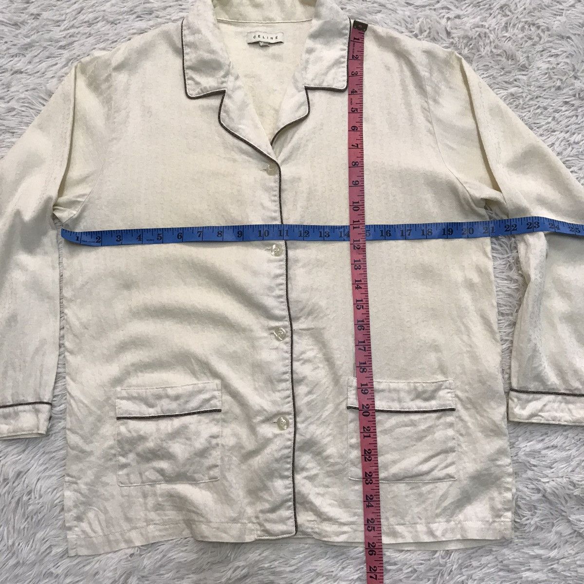 Celine Celine button up shirt made in Japan Size US M / EU 48-50 / 2 - 4 Thumbnail