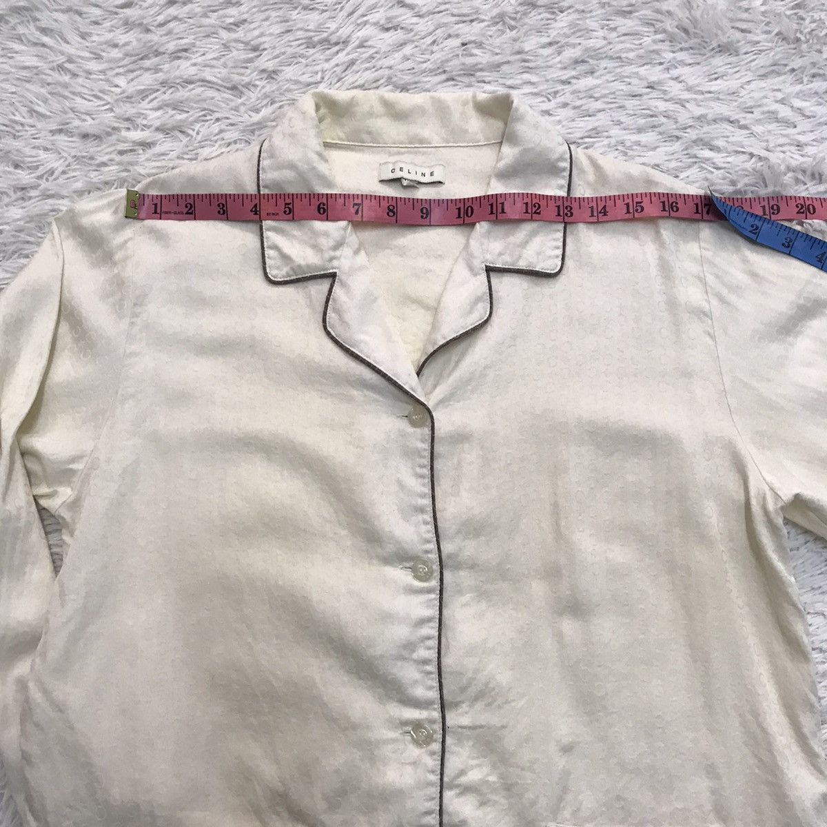 Celine Celine button up shirt made in Japan Size US M / EU 48-50 / 2 - 5 Thumbnail