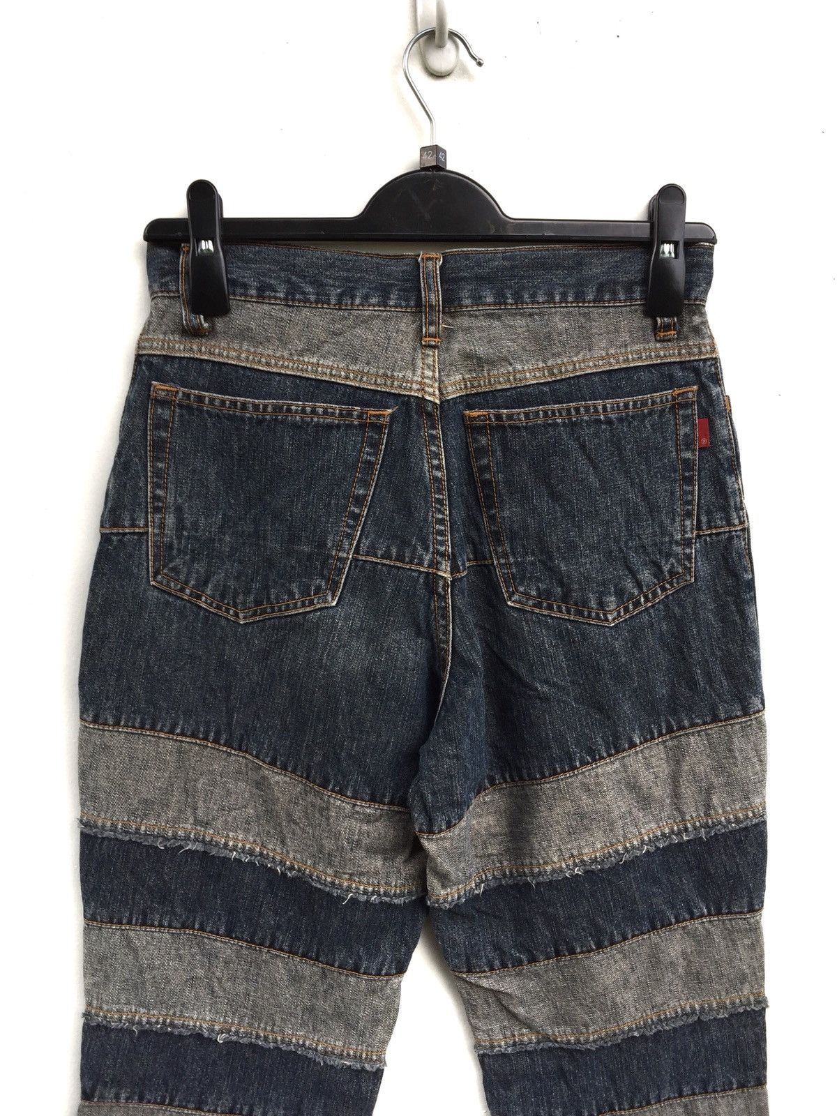 Hysteric Glamour × Japanese Brand Patchwork Rebuild Jeans Size US 26 / EU 42 - 6 Thumbnail