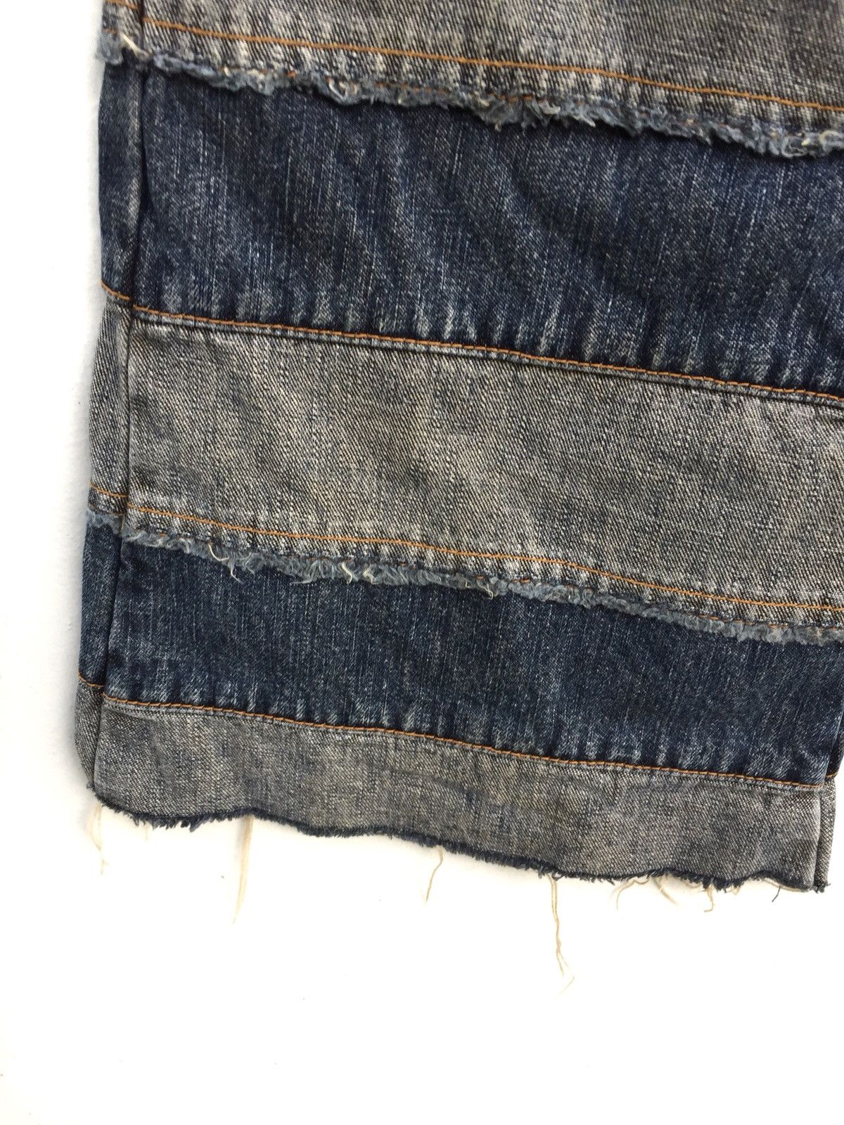 Hysteric Glamour × Japanese Brand Patchwork Rebuild Jeans Size US 26 / EU 42 - 8 Thumbnail