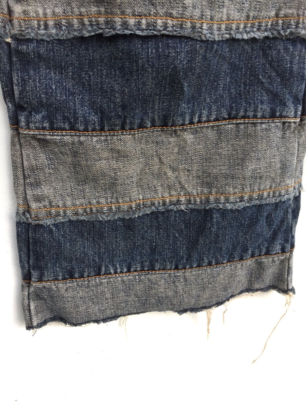 Hysteric Glamour × Japanese Brand Patchwork Rebuild Jeans Size US 26 / EU 42 - 9 Thumbnail