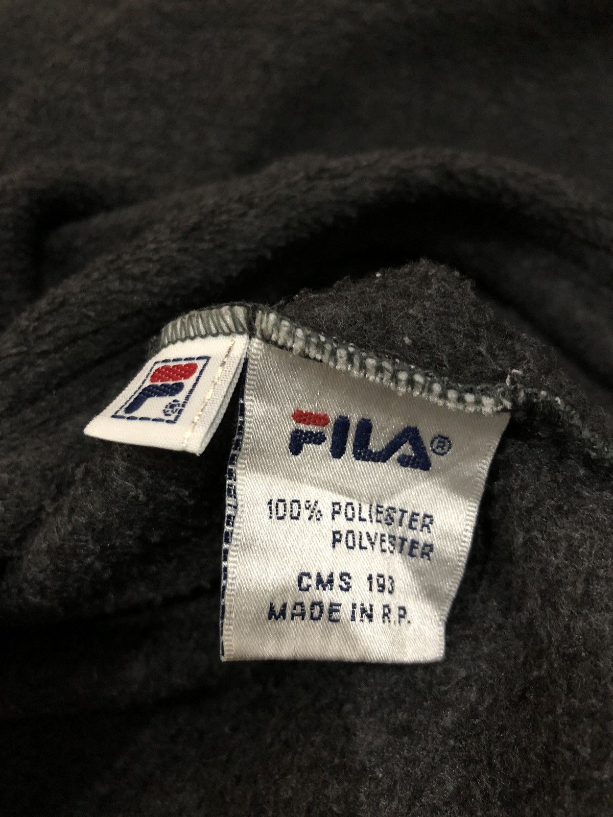 Fila Vintage Fila Zipper Fleece Jacket Size US M / EU 48-50 / 2 - 4 Thumbnail
