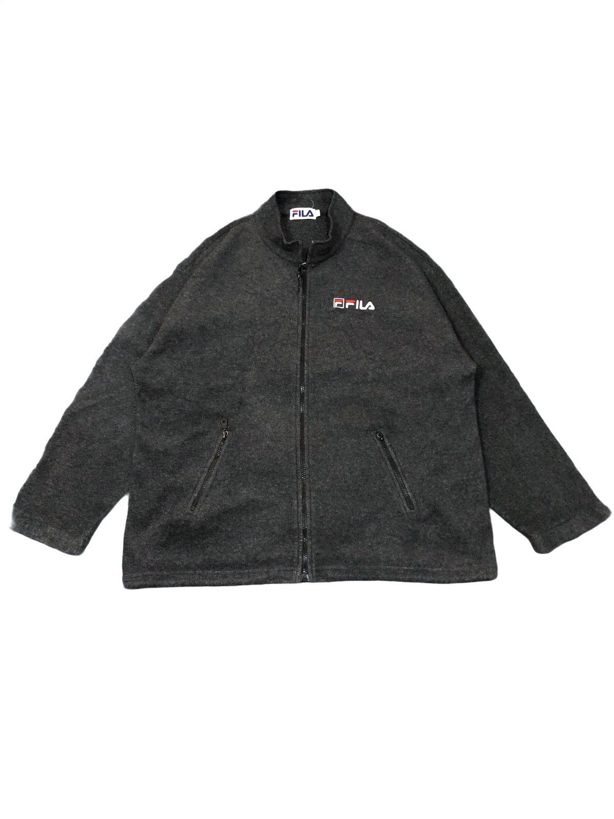 Fila Vintage Fila Zipper Fleece Jacket Size US M / EU 48-50 / 2 - 1 Thumbnail