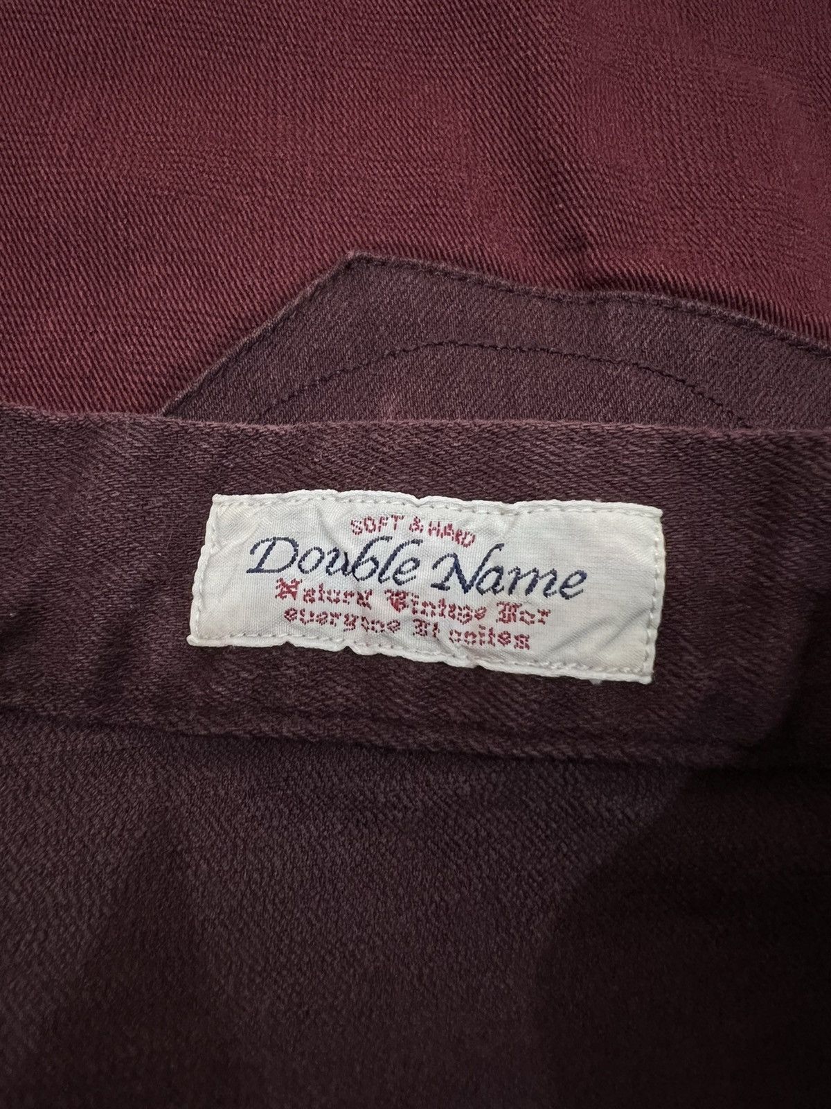 Japanese Brand 🔥MEGA RARE🔥Double Name Japan Hybrid Waist Undercover Style Size US 26 / EU 42 - 8 Thumbnail
