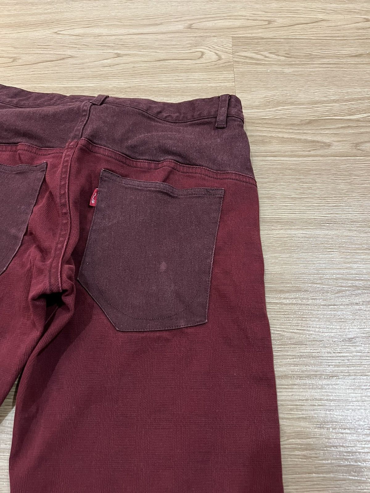 Japanese Brand 🔥MEGA RARE🔥Double Name Japan Hybrid Waist Undercover Style Size US 26 / EU 42 - 7 Thumbnail