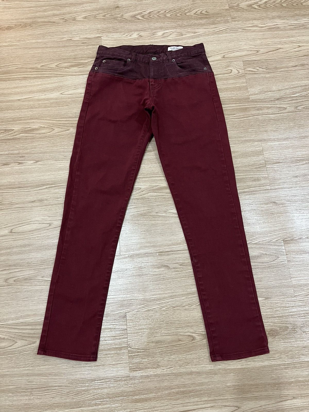 Japanese Brand 🔥MEGA RARE🔥Double Name Japan Hybrid Waist Undercover Style Size US 26 / EU 42 - 1 Thumbnail