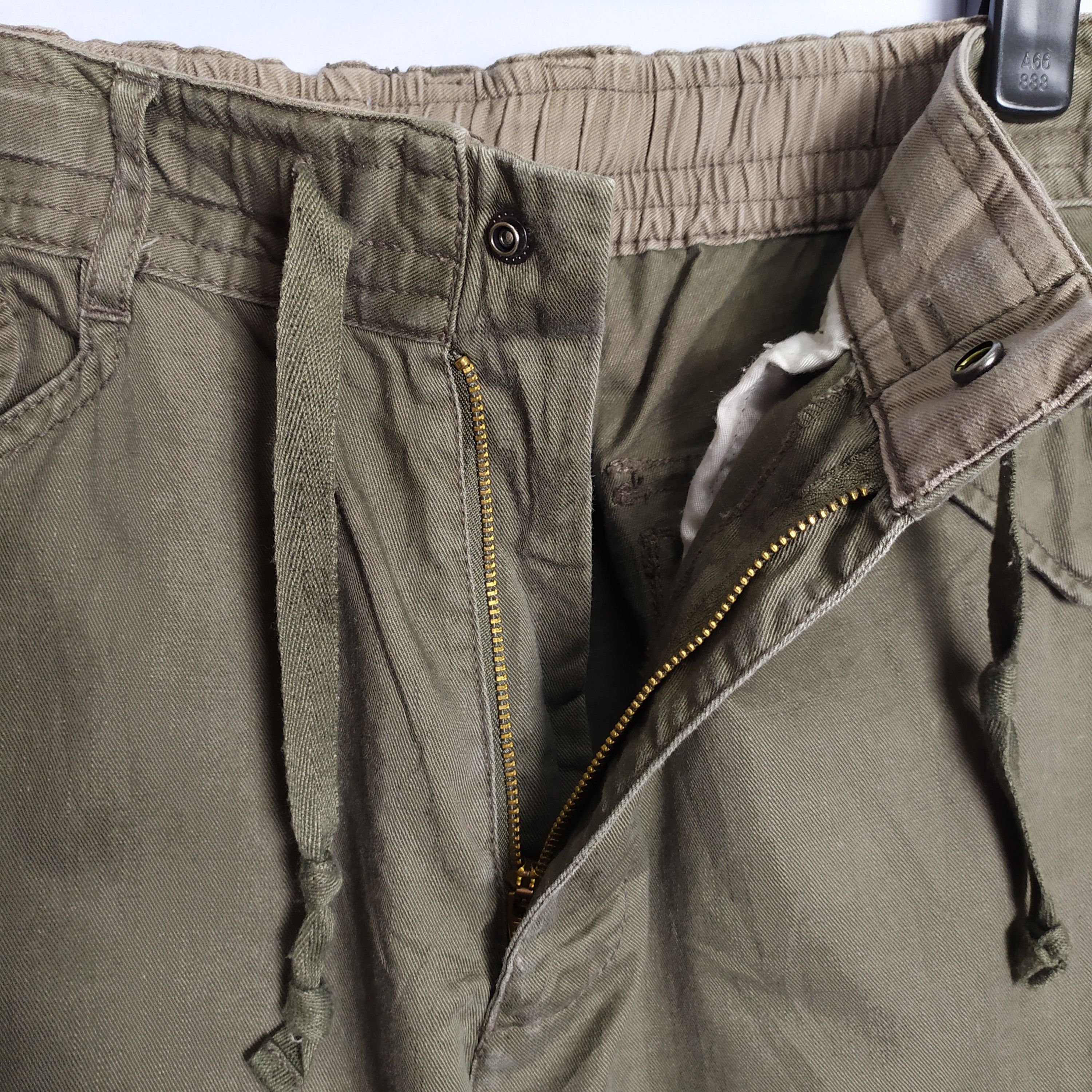 Japanese Brand VINTAGE JAPANESE FADED BONDAGE CARGO PANTS Size US 30 / EU 46 - 15 Thumbnail