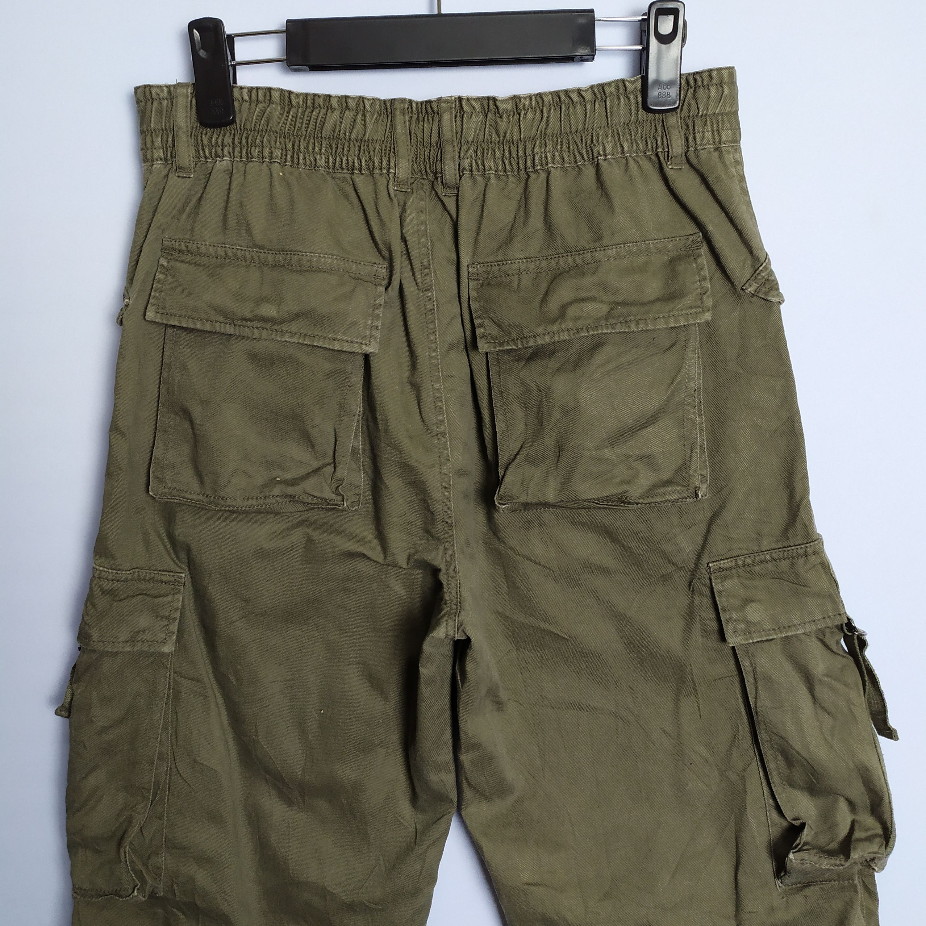 Japanese Brand VINTAGE JAPANESE FADED BONDAGE CARGO PANTS Size US 30 / EU 46 - 13 Thumbnail