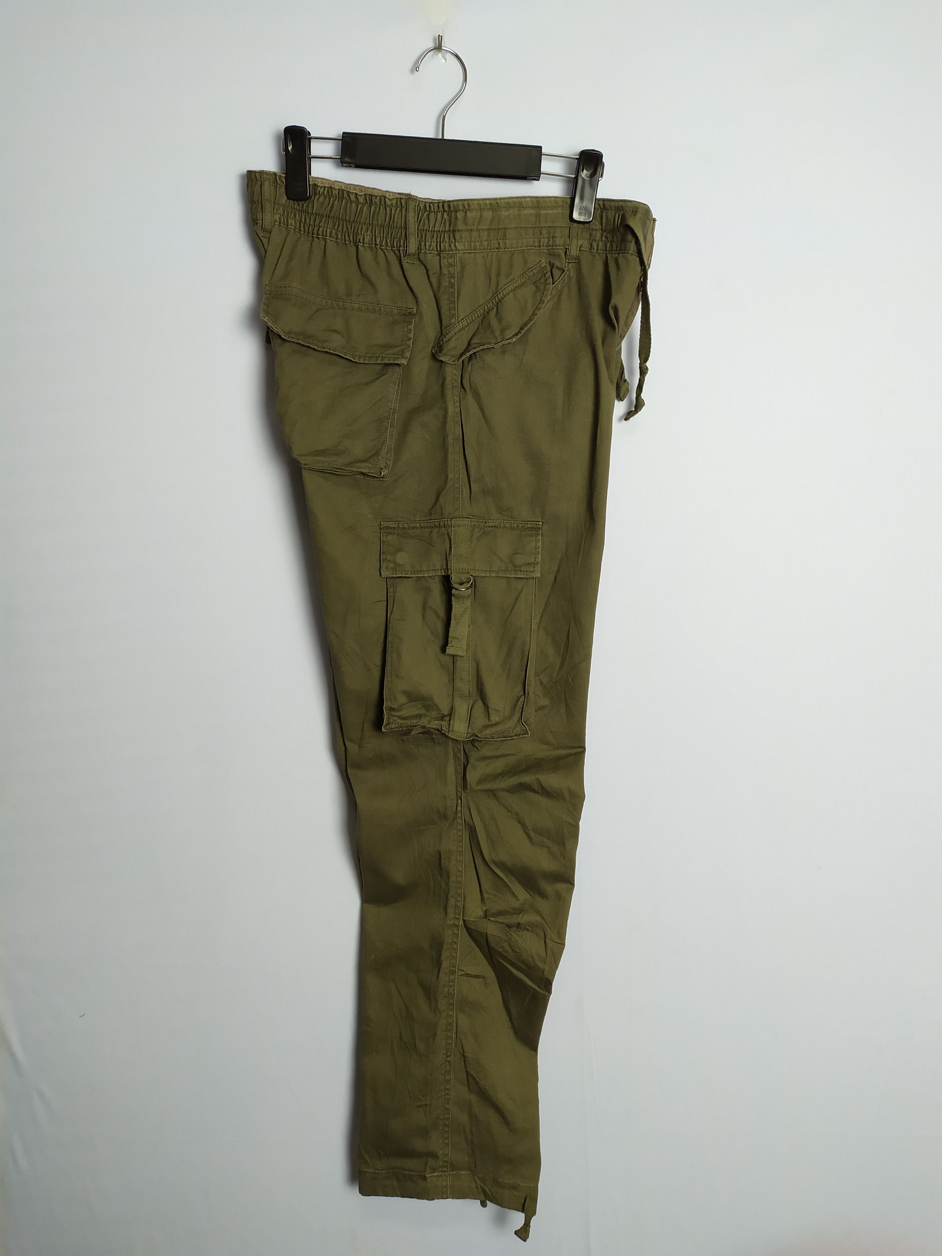 Japanese Brand VINTAGE JAPANESE FADED BONDAGE CARGO PANTS Size US 30 / EU 46 - 11 Thumbnail