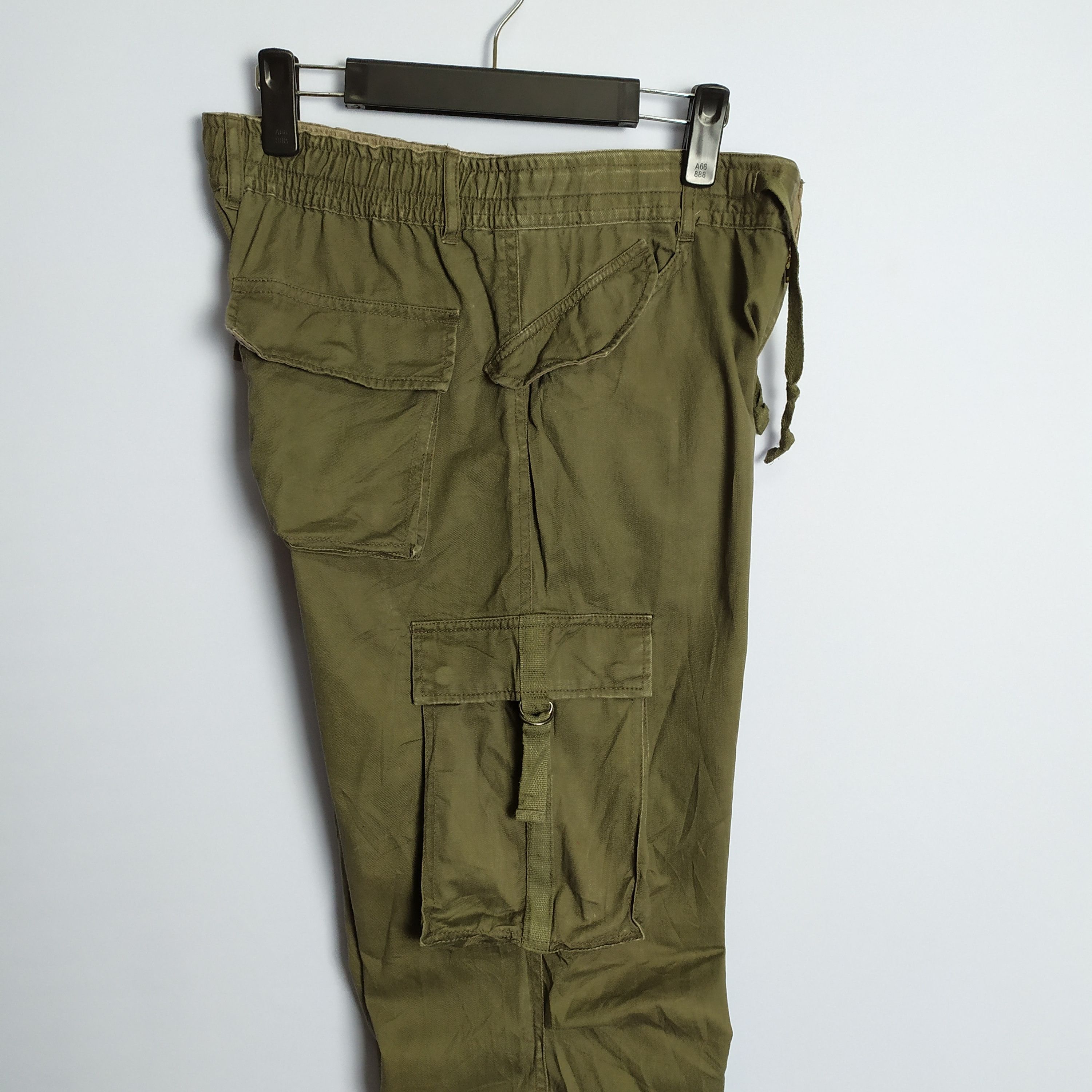 Japanese Brand VINTAGE JAPANESE FADED BONDAGE CARGO PANTS Size US 30 / EU 46 - 10 Thumbnail