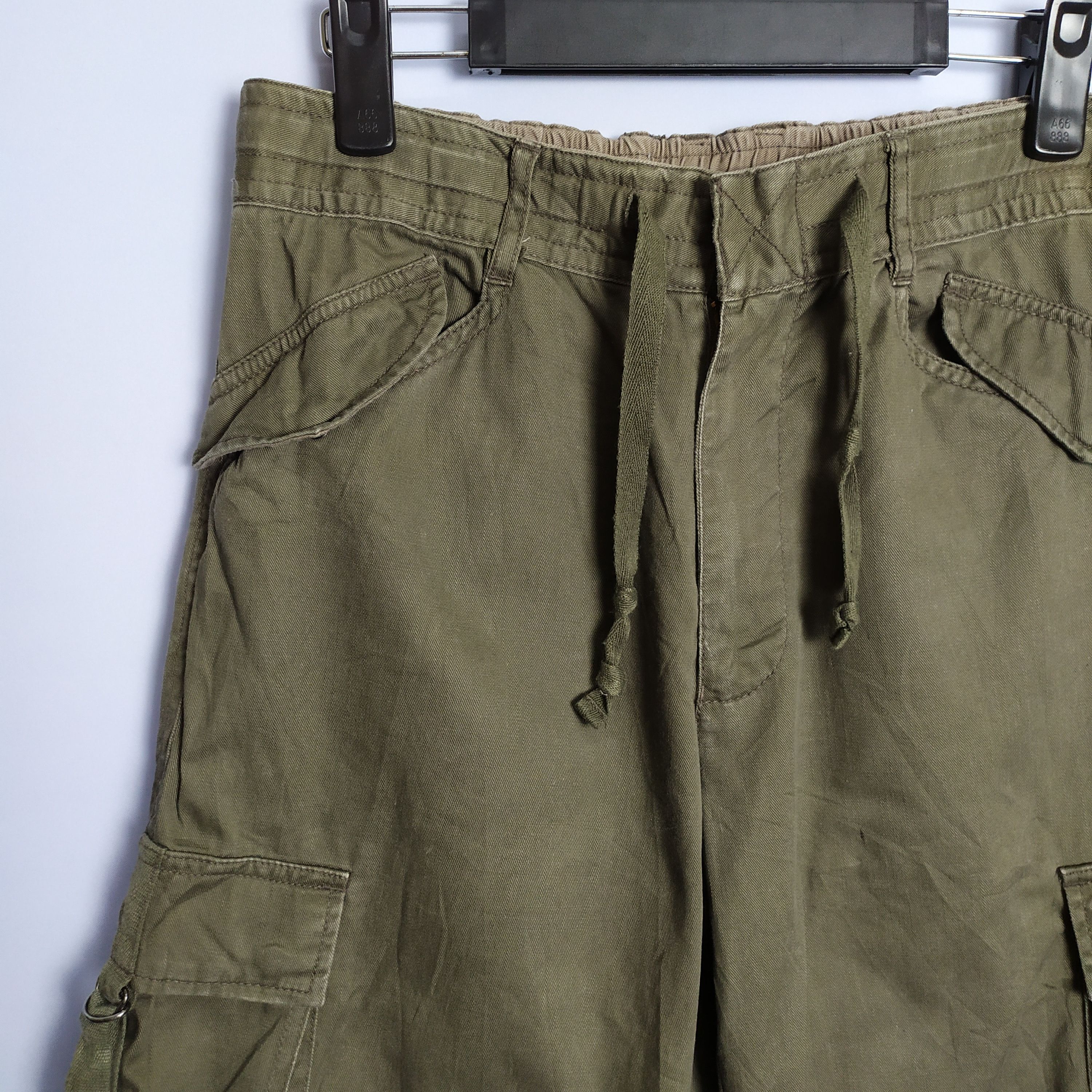 Japanese Brand VINTAGE JAPANESE FADED BONDAGE CARGO PANTS Size US 30 / EU 46 - 3 Thumbnail