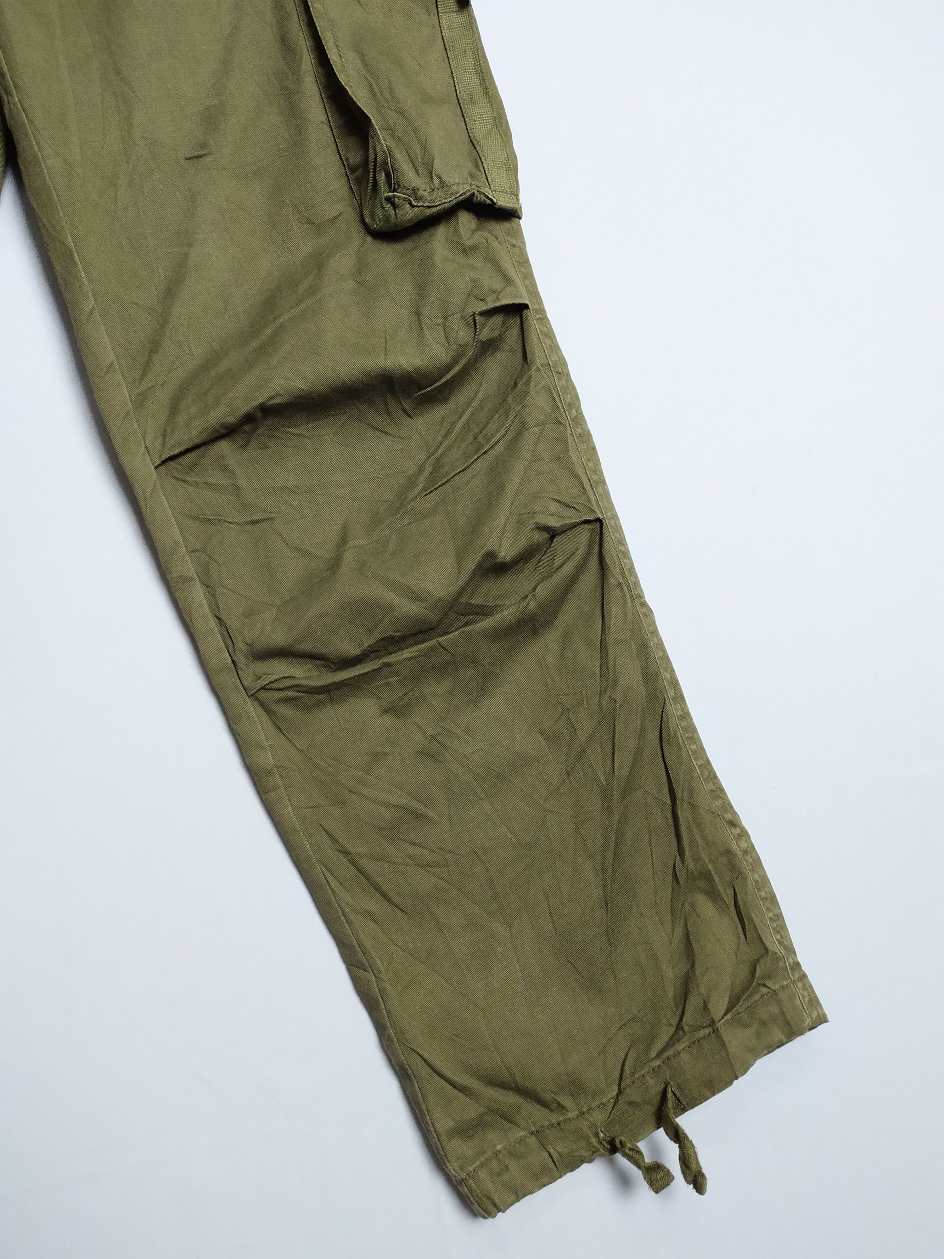 Japanese Brand VINTAGE JAPANESE FADED BONDAGE CARGO PANTS Size US 30 / EU 46 - 5 Thumbnail
