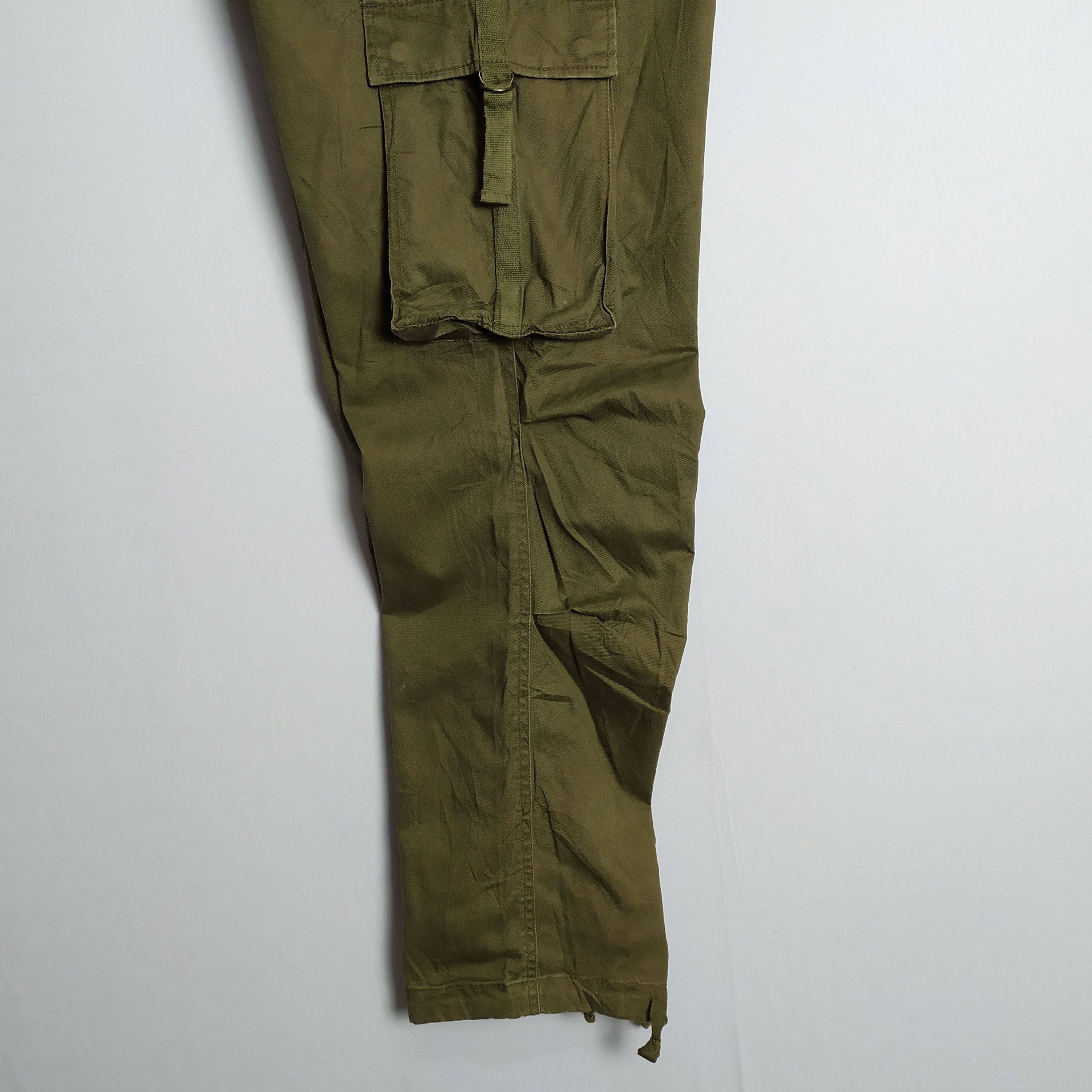 Japanese Brand VINTAGE JAPANESE FADED BONDAGE CARGO PANTS Size US 30 / EU 46 - 9 Thumbnail