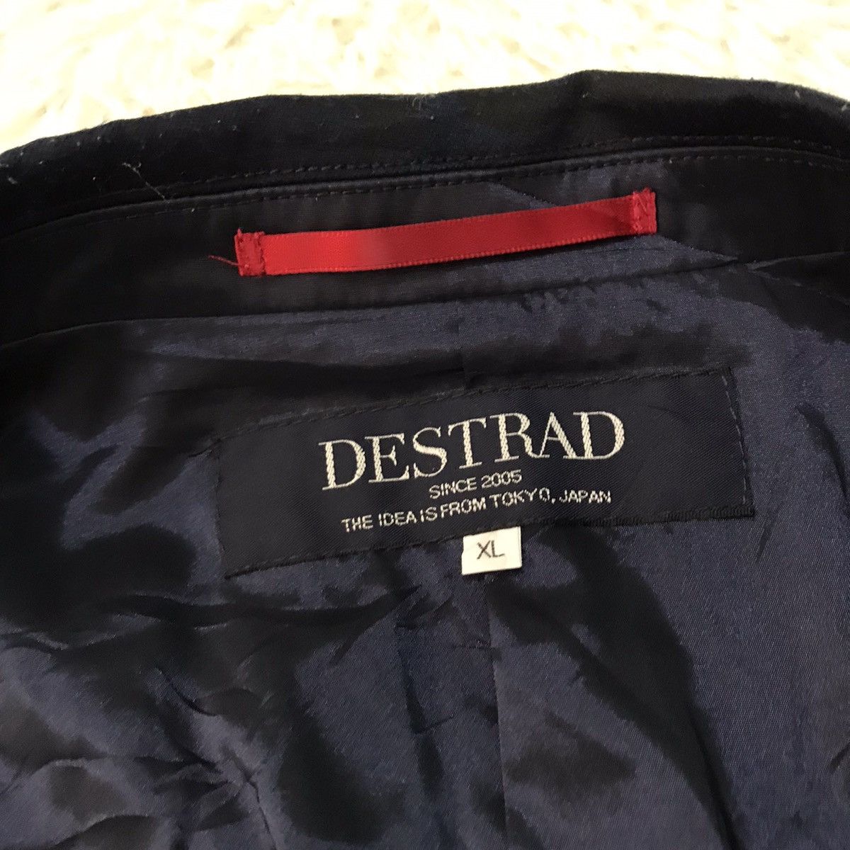 Japanese Brand Blue Camouflage Destrad the idea is from Tokyo Japan jacket Size US M / EU 48-50 / 2 - 7 Thumbnail